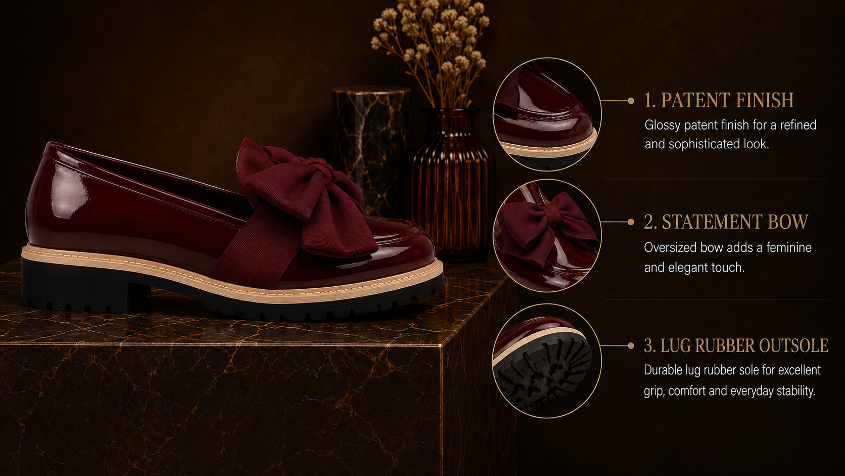 Women's Black Loafers – Strasbourgslider_item_PDah87