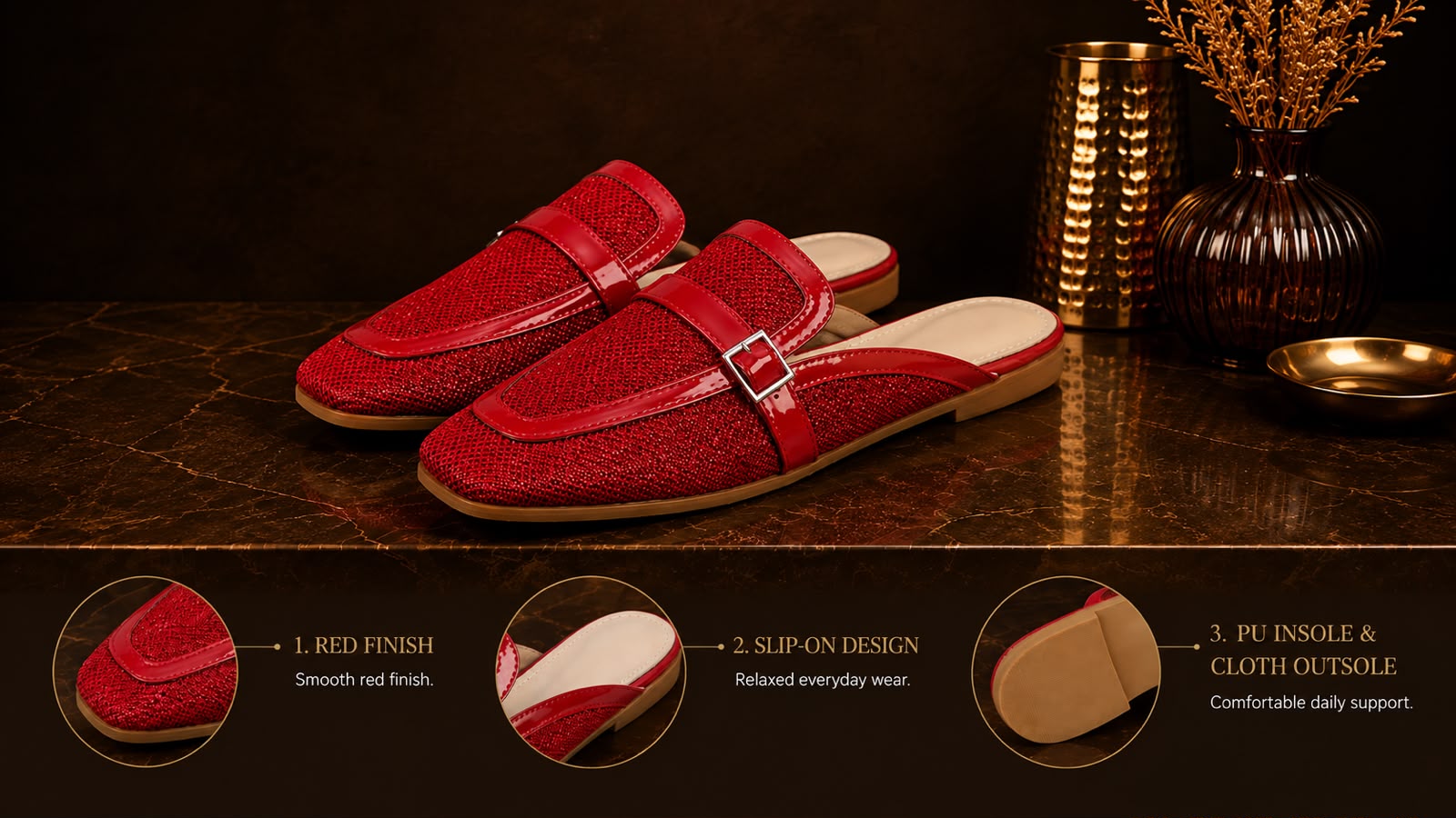 Women's Red Mules – Elysiumslider_item_PDah87