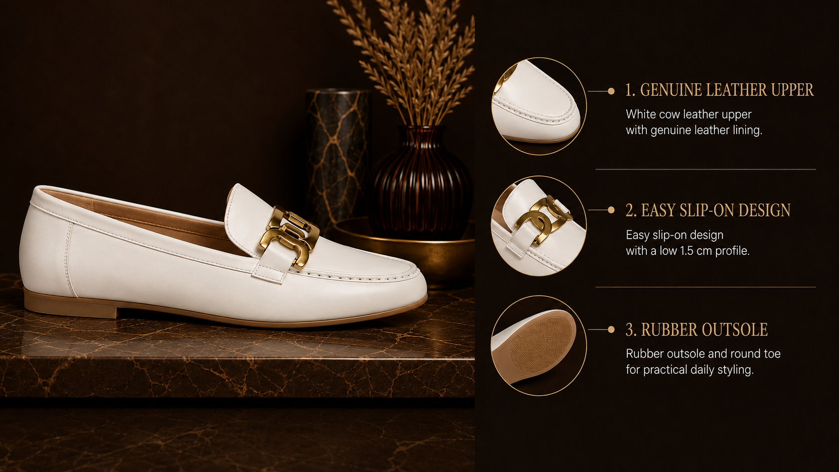 Women's Khaki Loafers – Niceslider_item_PDah87