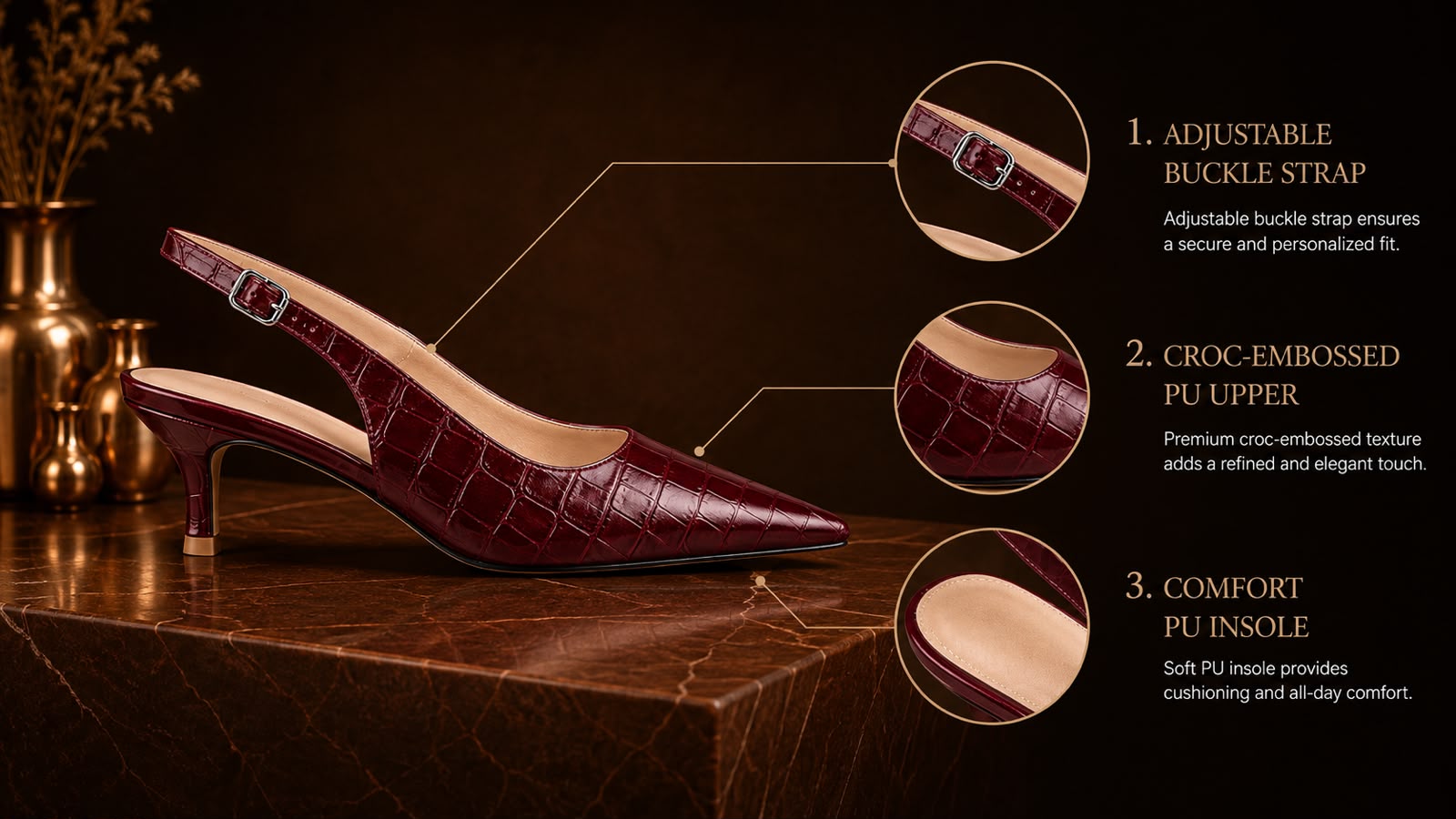 Women's Burgundy Court Shoes – Colmarslider_item_PDah87