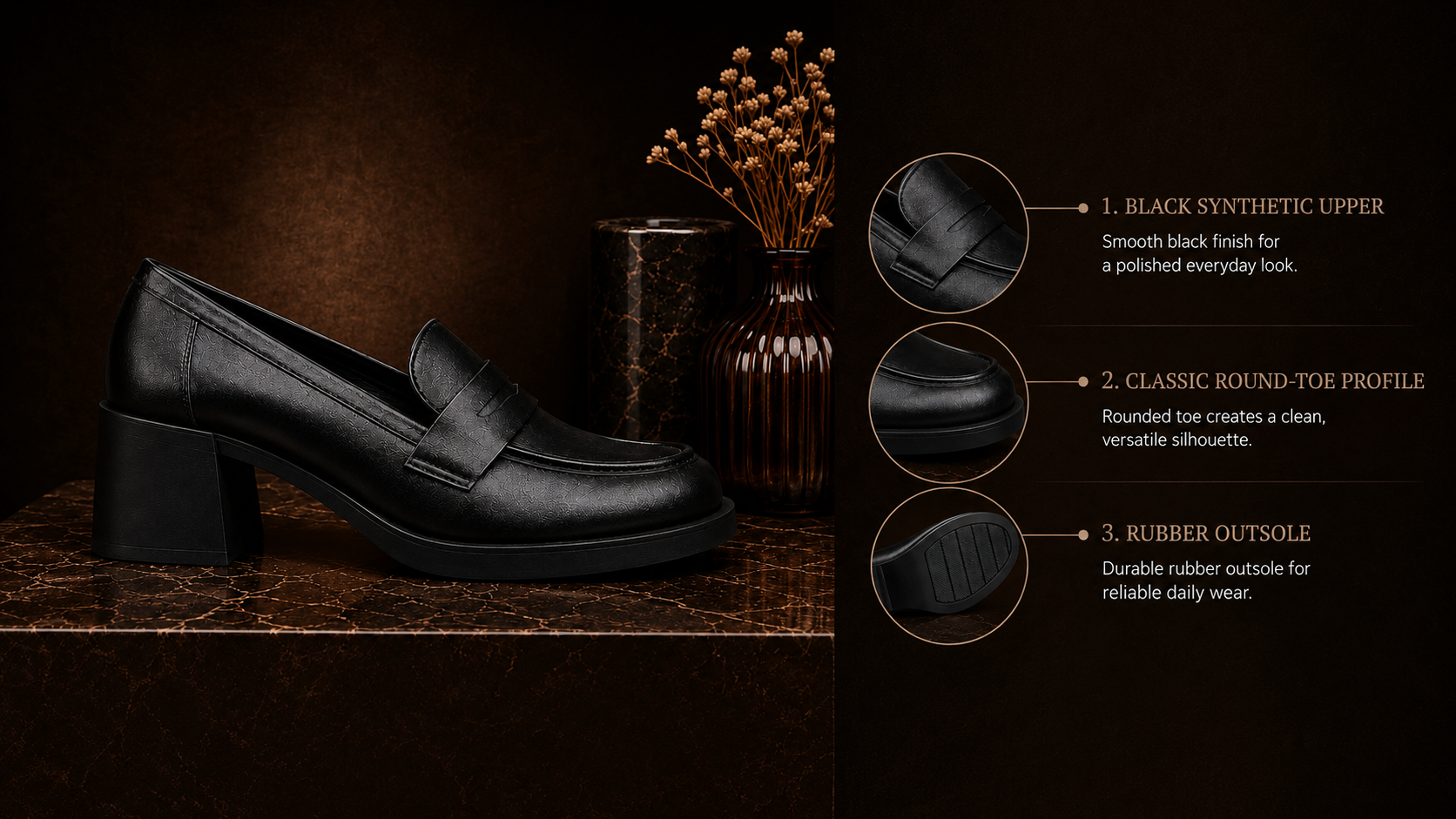 Women's Brown Loafers – Montmartreslider_item_PDah87