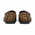 Provence women's leopard-print loafers sole detail