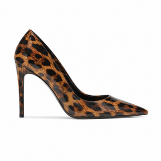 Strasbourg women's leopard print court shoes