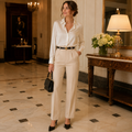 Lisbon women's black leather belt product detail