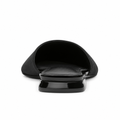 Rome women's black mules heel detail