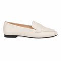Bordeaux women's white loafers