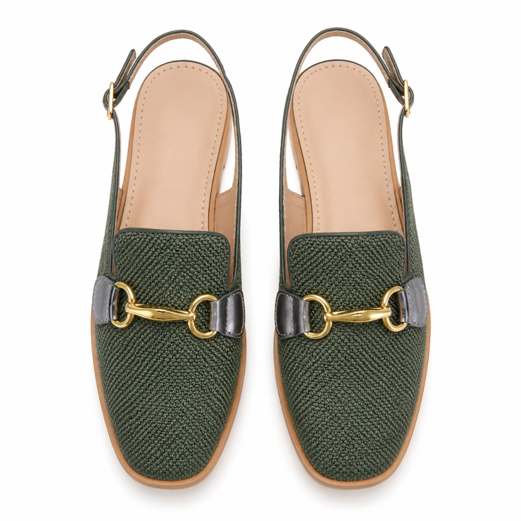 Venice women's green mules product detail