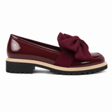 Strasbourg women's burgundy loafers