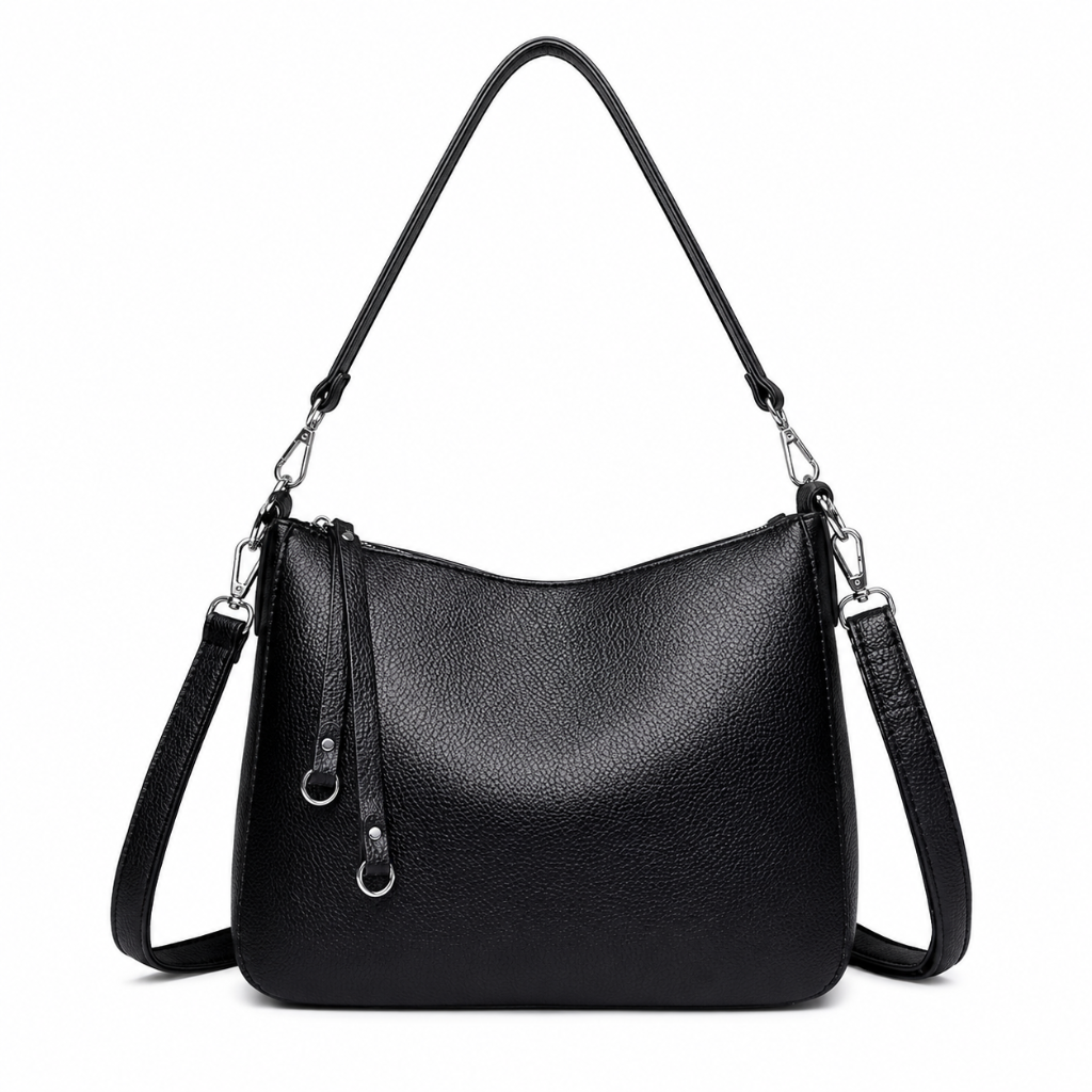 Opera women's black shoulder bag