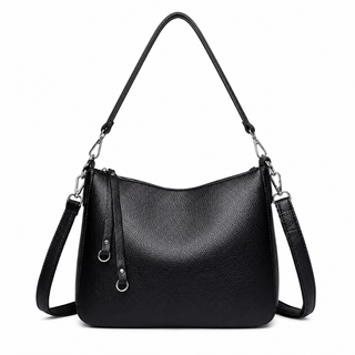 Opera women's black shoulder bag