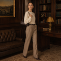 Bastille women's dark brown shoulder bag product detail