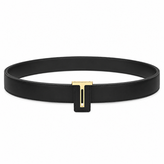 Granada women's black leather belt