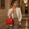 Rivoli women's red shoulder bag alternate angle