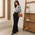 Portofino women's light brown shoulder bag product detail