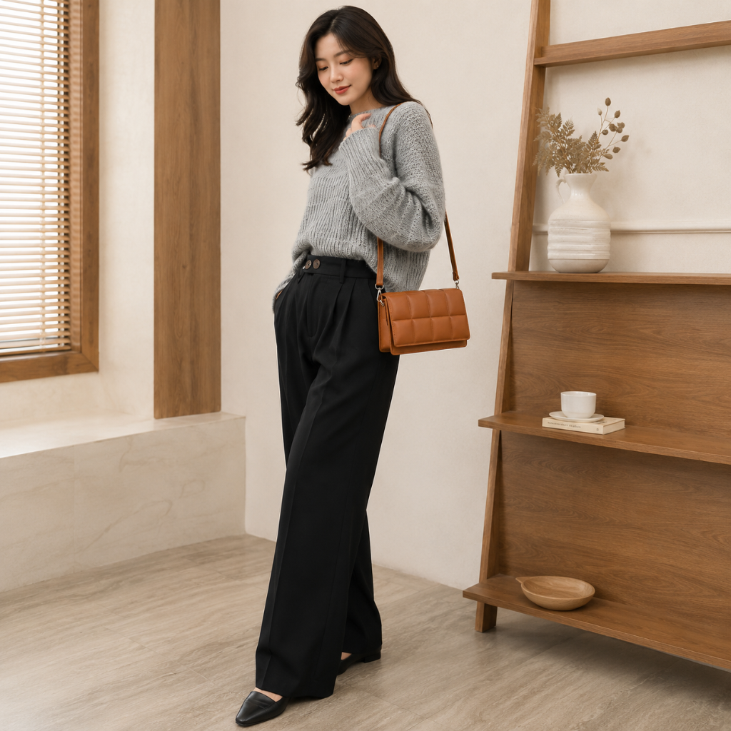 Portofino women's light brown shoulder bag product detail