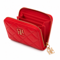 Verona women's red wallet interior slot pocket