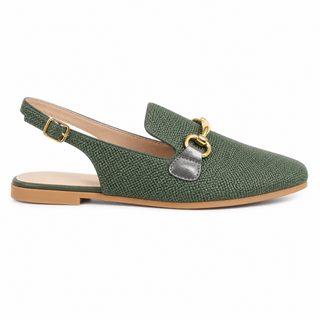 Venice women's green mules