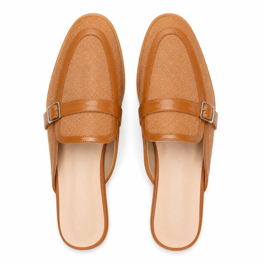 Florence women's caramel mules product detail