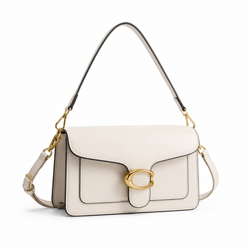 Montmartre women's white shoulder bag