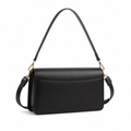 Montmartre women's black shoulder bag interior detail