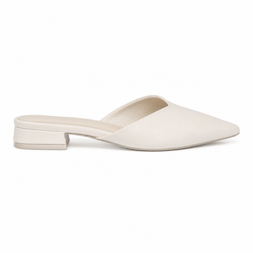 Rome women's white mules