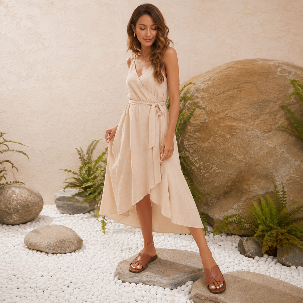 Paris women's brown sandals product detail