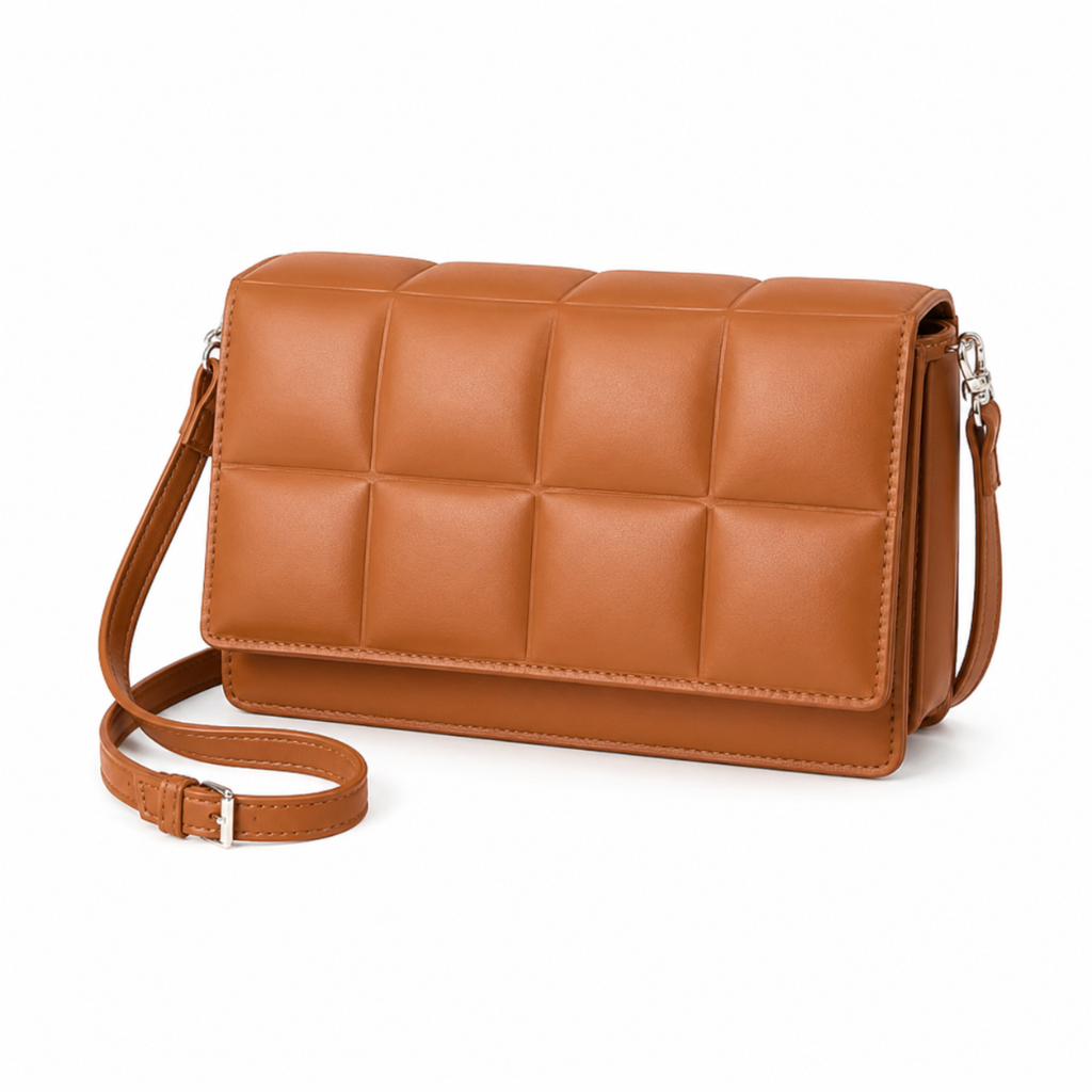 Portofino women's light brown shoulder bag