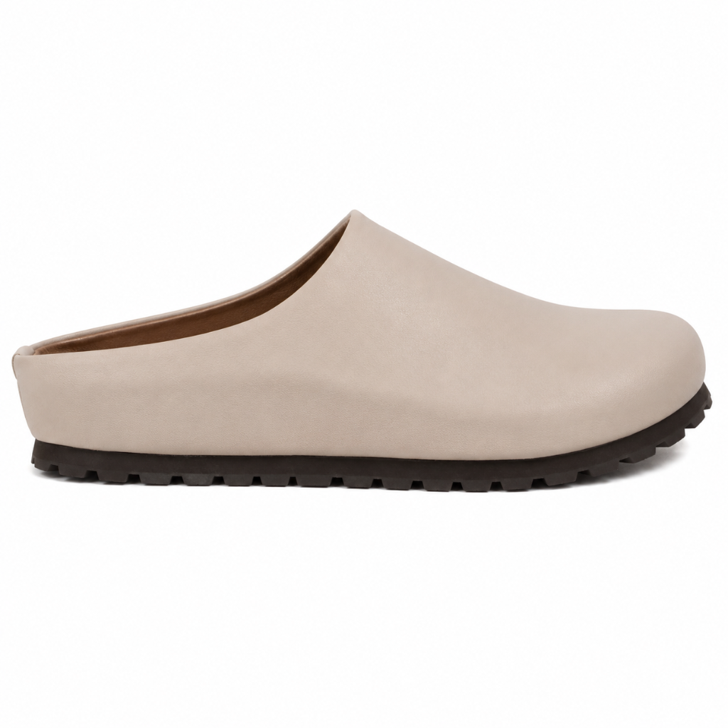 Annecy women's off-white leather sandals