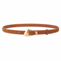 Marbella women's brown suede belt