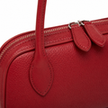 Bastille women's red shoulder bag side profile