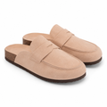 Avignon women's beige sandals side profile