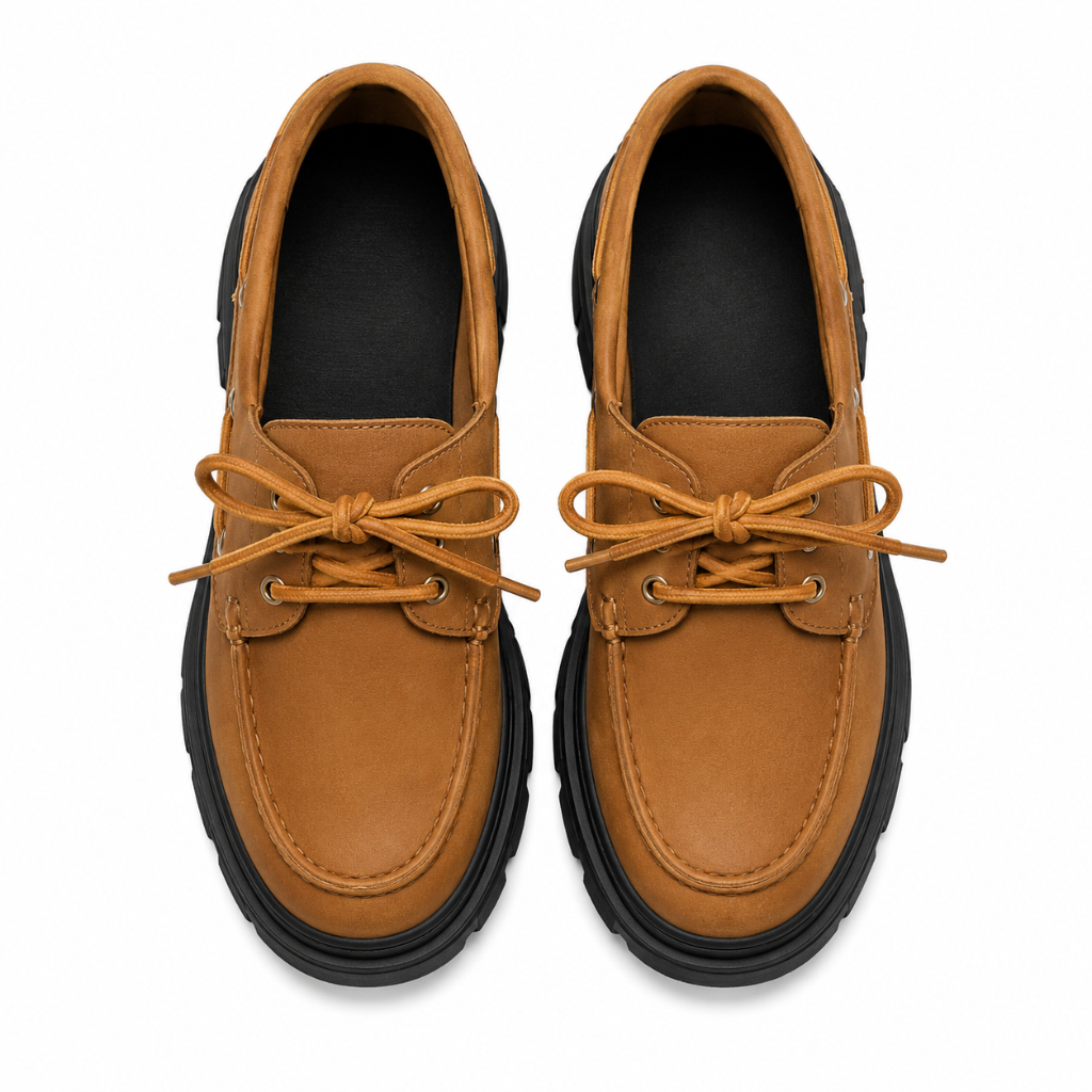 Chantilly women's caramel loafers product detail
