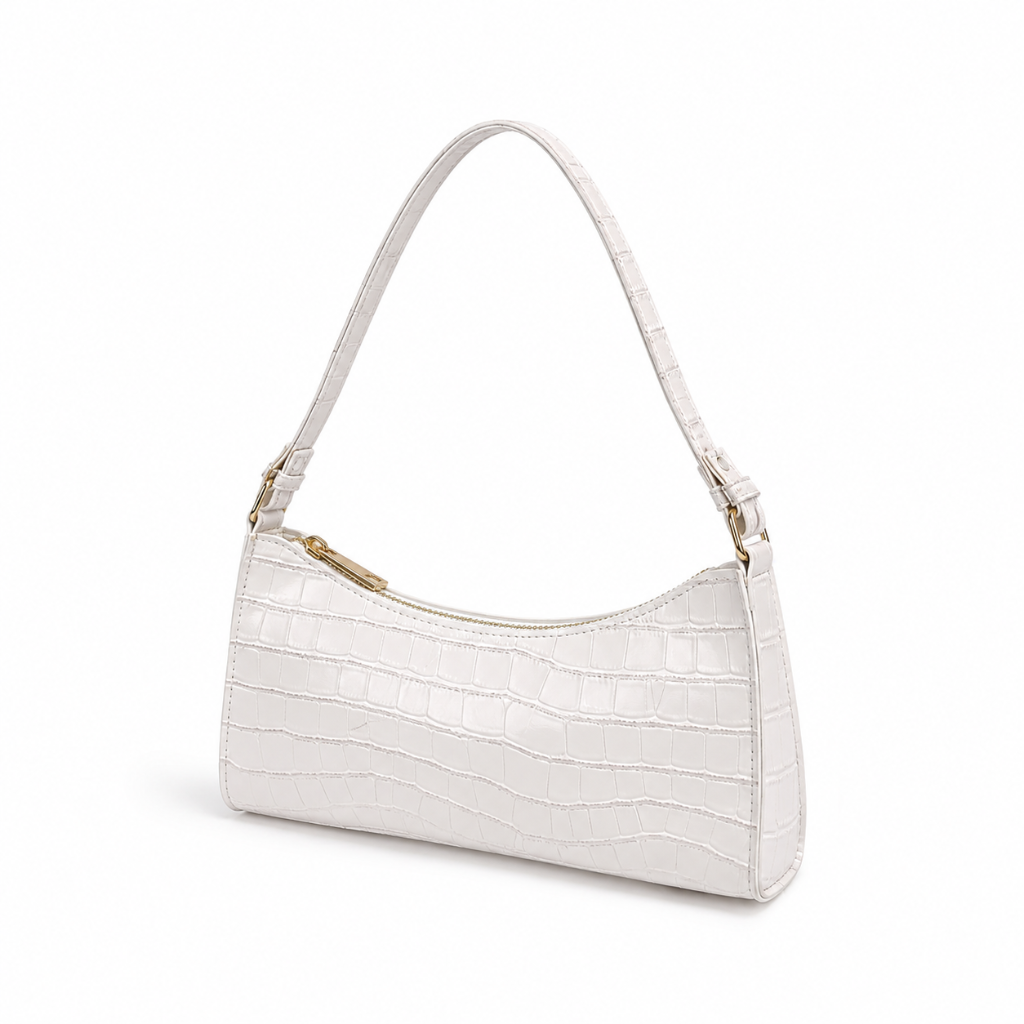 Capri women's white handbag