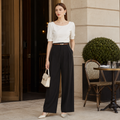 Prague women's brown leather belt product detail