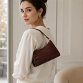 Capri women's dark brown handbag alternate angle