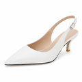 Colmar women's white court shoes side profile