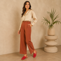 Milan women's red mules additional view