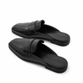 Sorbonne women's black mules sole detail