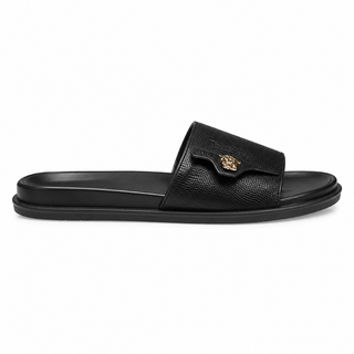 Louvre women's black platform sandals