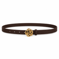 Lisbon women's brown leather belt