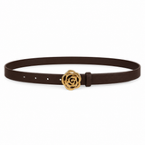 Lisbon women's brown leather belt