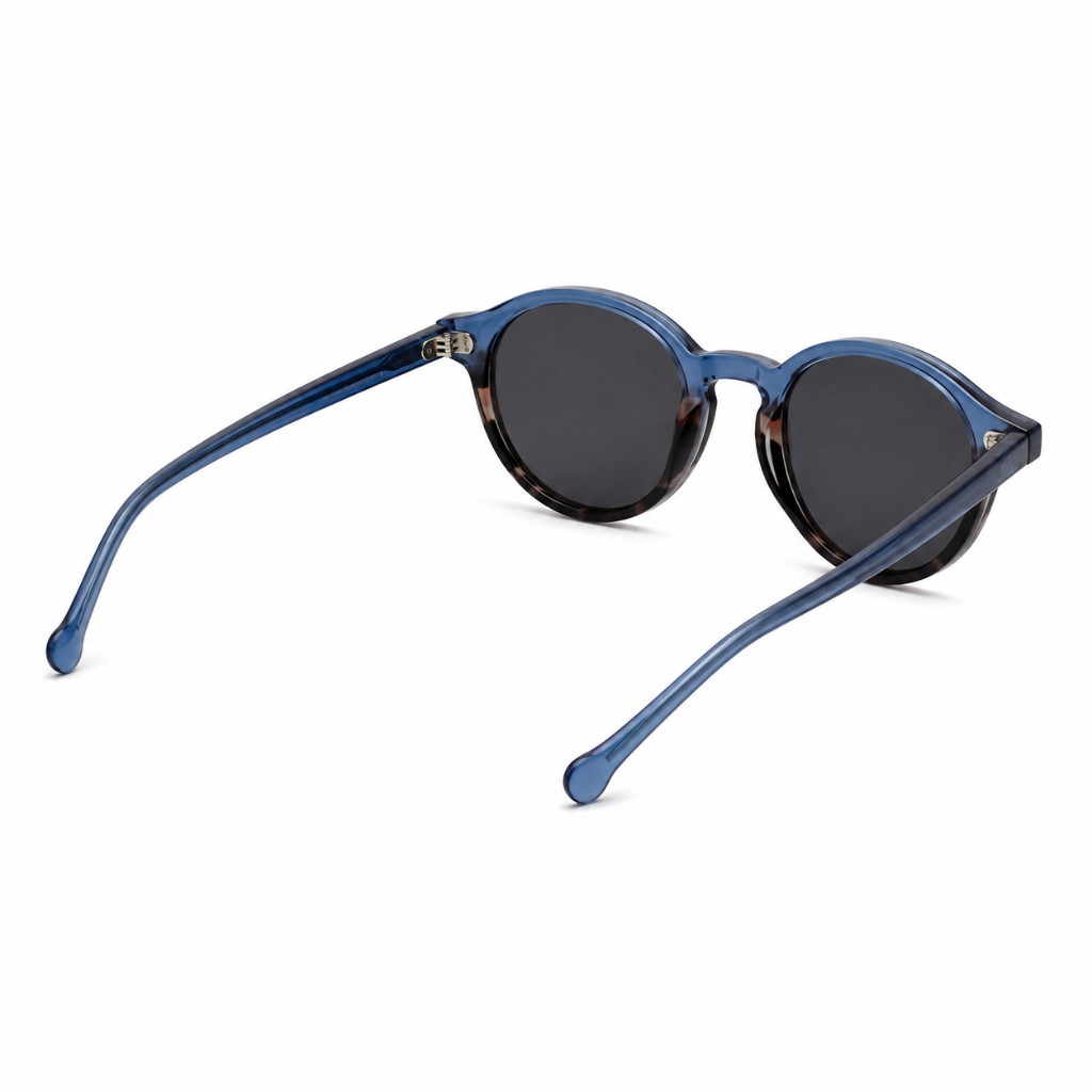 Rhodes black polycarbonate frame detail