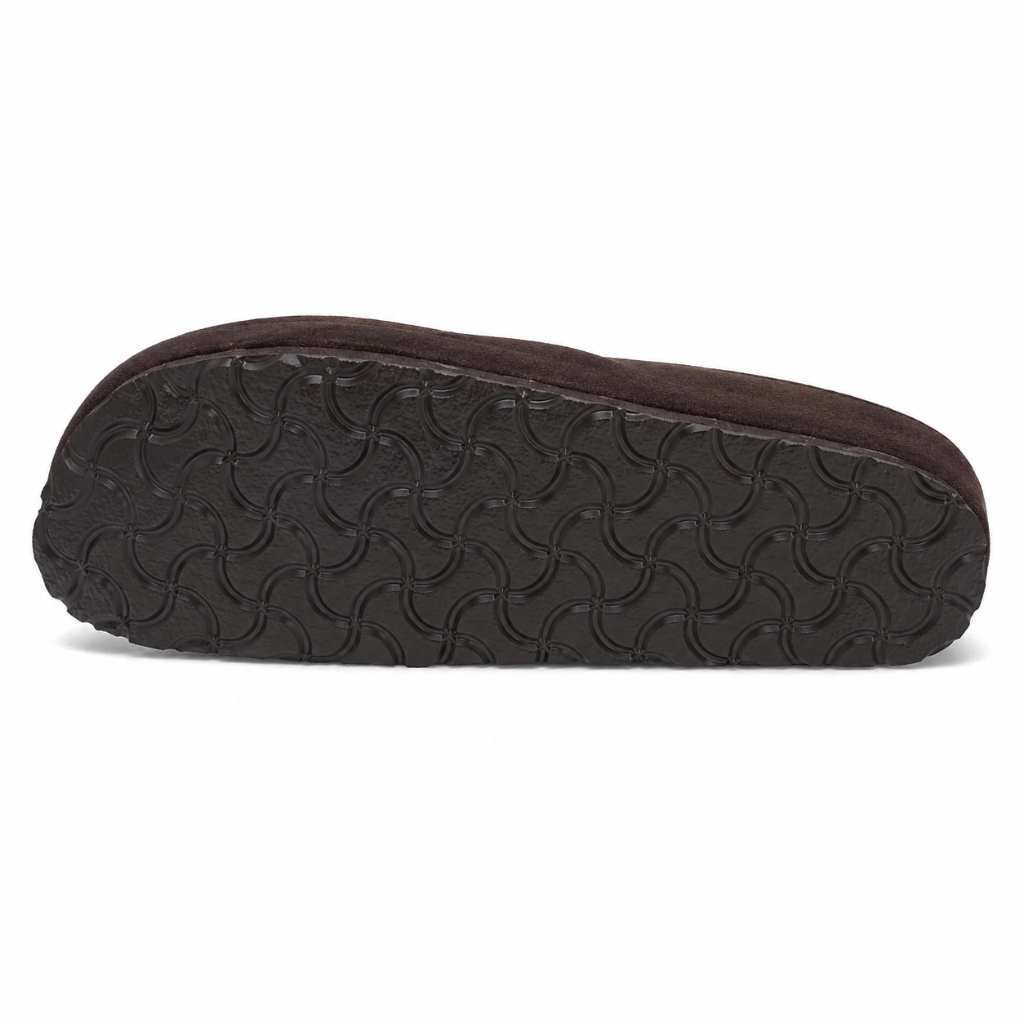 Annecy women's coffee-brown leather sandals cow-leather upper detail