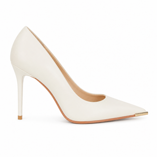 Lyon women's white court shoes