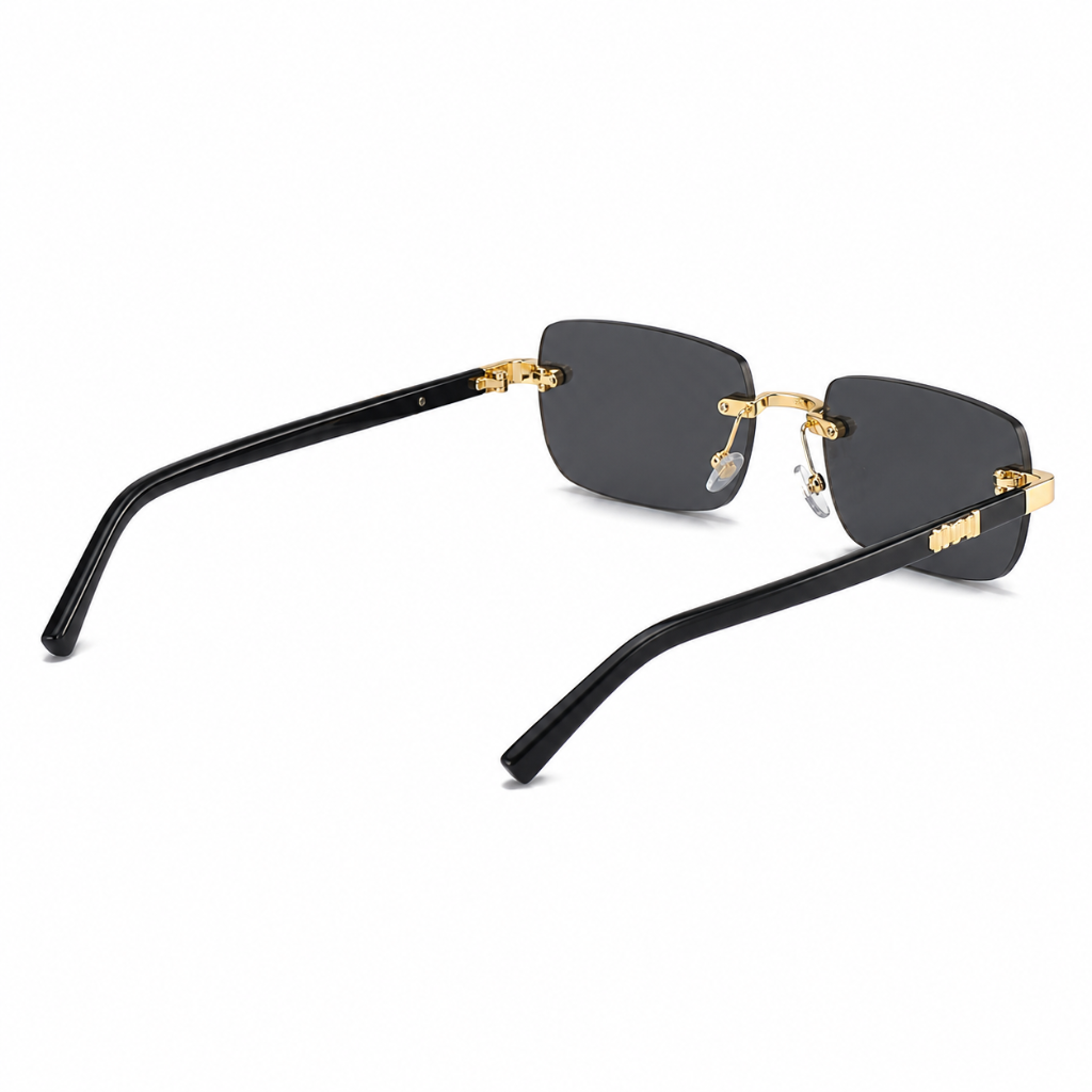 Malta black alloy frame detail