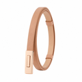 Prague nude leather belt strap detail