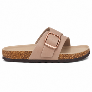 Deauville women's beige suede sandals