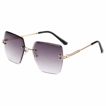 Ibiza women's gold and grey sunglasses