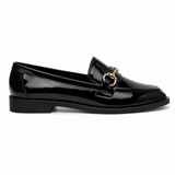 Deauville women's black loafers