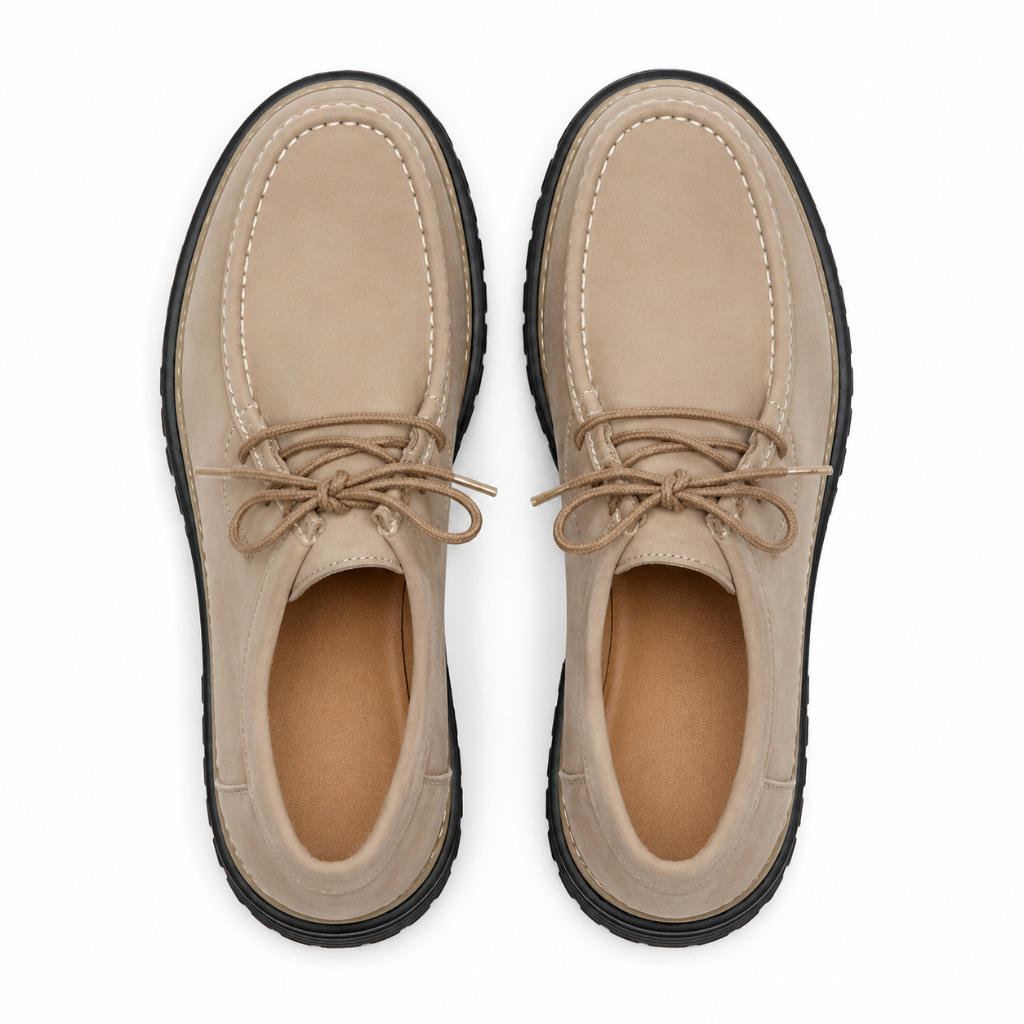 Loire women's khaki loafers product detail